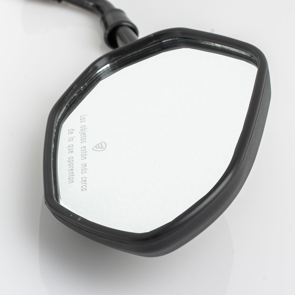 ESPEJO DER CON LOGO Y LEYENDA