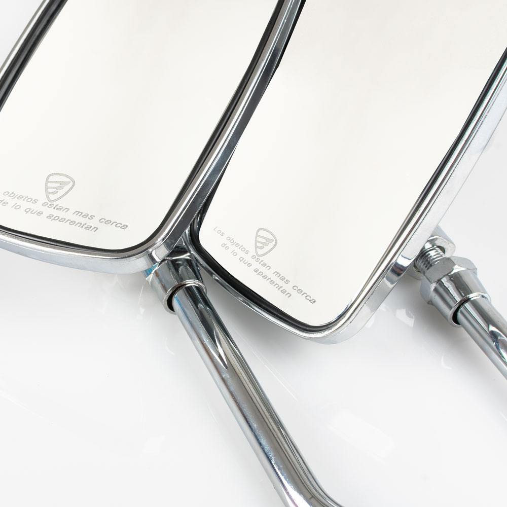 JUEGO ESPEJOS CON LOGO Y LEYENDA