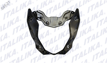 CUBIERTA DECORATIVA FARO NEGRO NARANJA