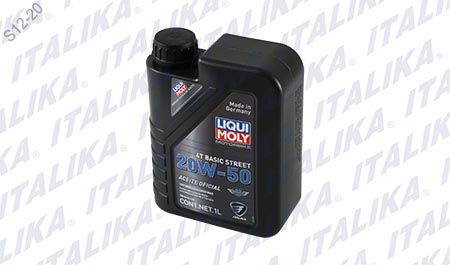 ACEITE LIQUI MOLY-ITK 4T 20W - 50 CJ 6L