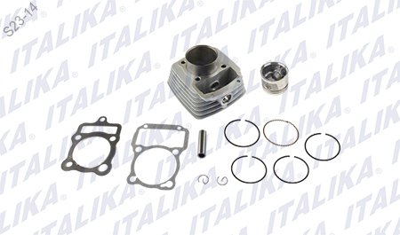 JUEGO CILINDRO MOTOR CGP 150CC PLATA