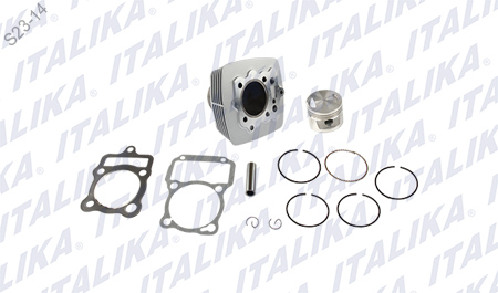 JUEGO CILINDRO MOTOR CGP 150CC PLATA
