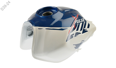 TANQUE COMBUSTIBLE BLANCO AZUL