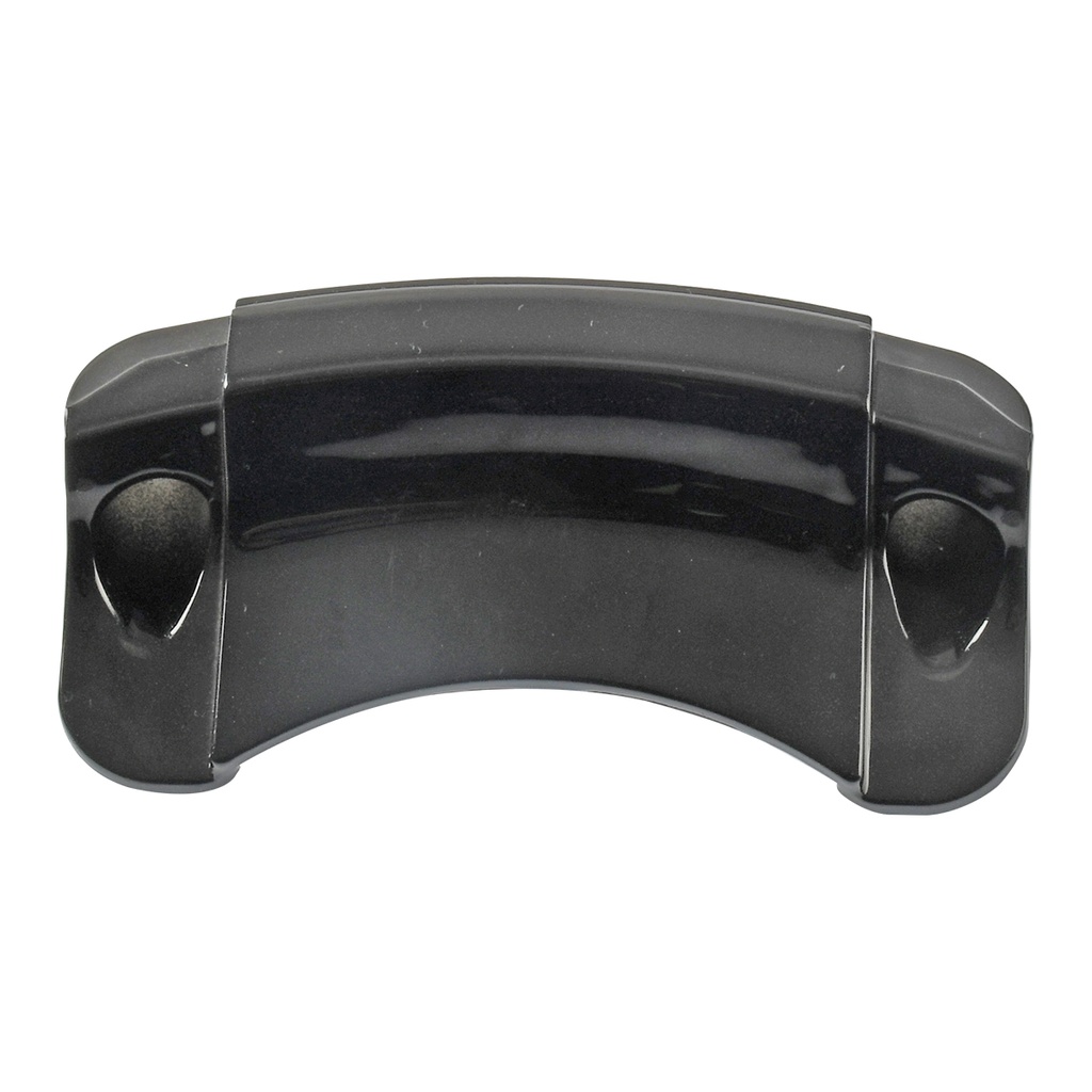 PLACA CONECTORA PLASTICO GUANTERA NEGRO