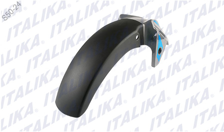 SALPICADERA DEL NEGRO GRIS