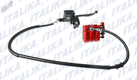 SISTEMA FRENO DEL ROJO CON ISOTIPO