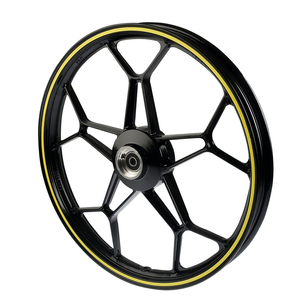 RIN DEL NEGRO FILO AMARILLO