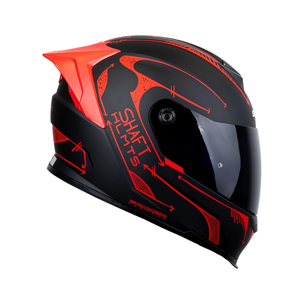 CASCO SHAFT 502 DOT XL ROJO