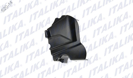 CUBIERTA CARTER TRAS IZQ NEGRA