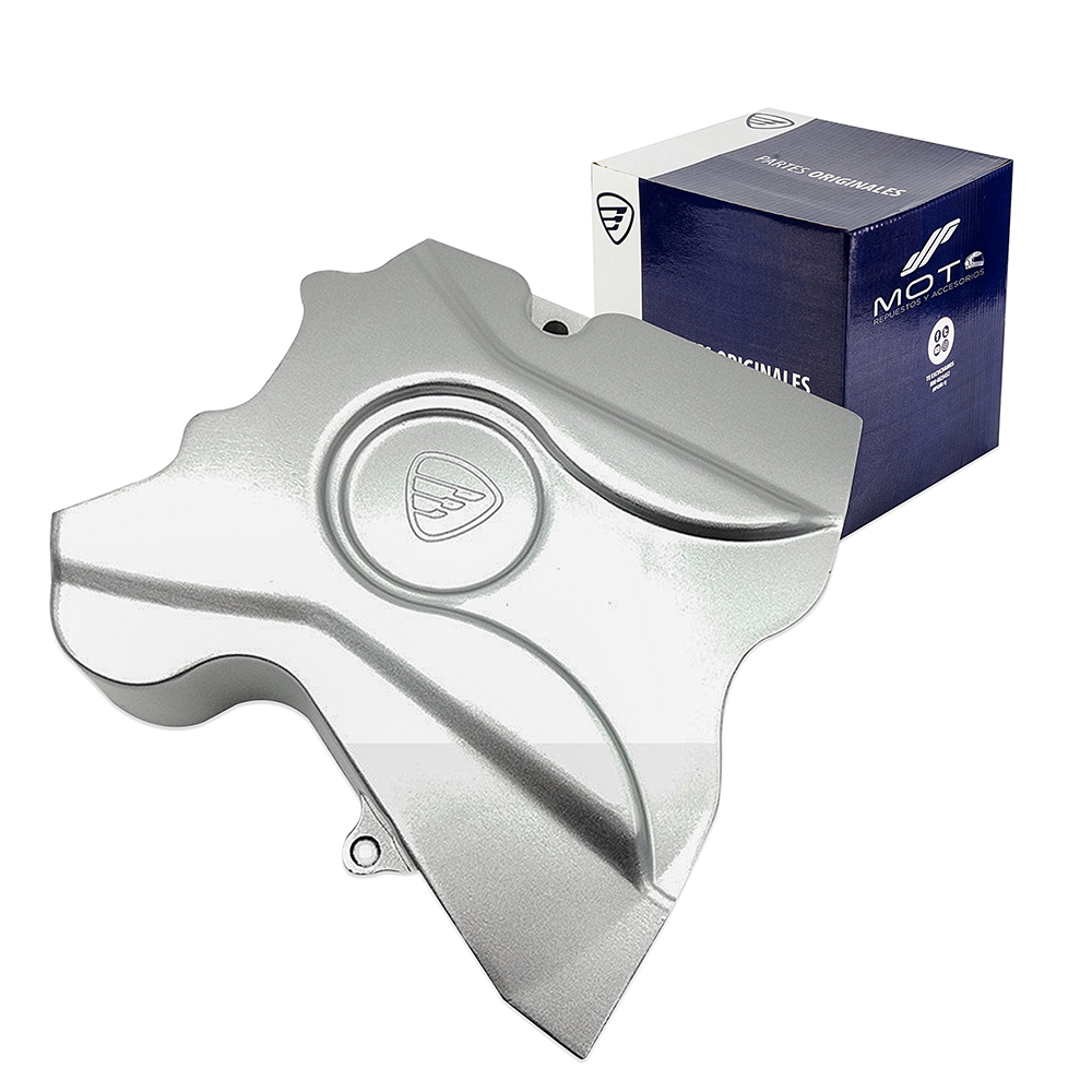 CUBIERTA CARTER TRAS IZQ PLATEADO