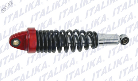 AMORTIGUADOR TRAS NEGRO/ROJO