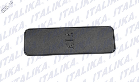 CUBIERTA DE NUMERO DE SERIE