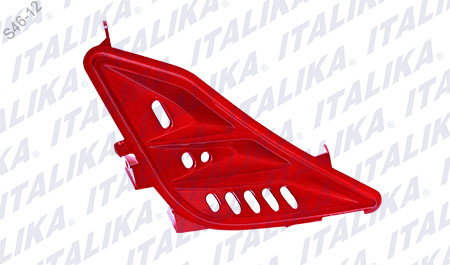 PLACA DE VENTILACION DERECHA ROJA