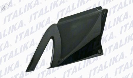 CUBIERTA LATERAL IZQ NEGRA