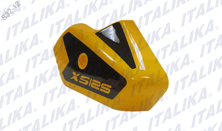 CUBIERTA HORQUILLA DER NEGRO AMARILLO