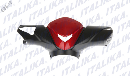 CUBIERTA FR MANUBRIO NEGRA Y ROJA