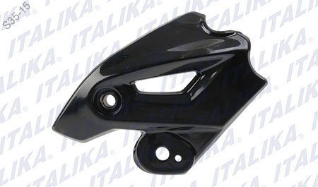 CUBIERTA FARO IZQ NEGRA