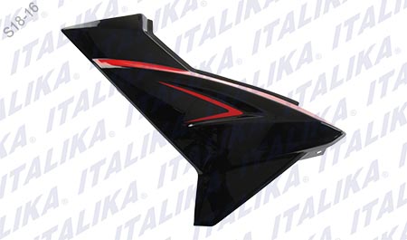 CUBIERTA LATERAL IZQ NEGRO