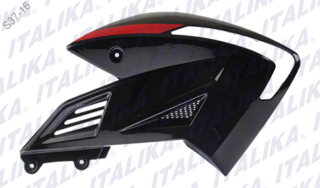 CUBIERTA TANQUE DER NEGRO ROJO