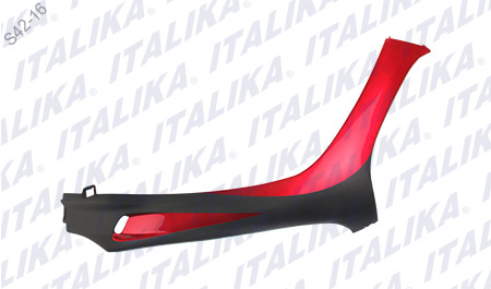 CUBIERTA DER ROJO NEGRO