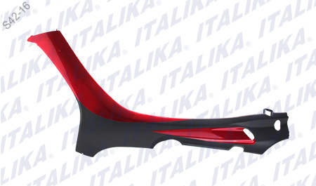 CUBIERTA IZQ ROJO NEGRO