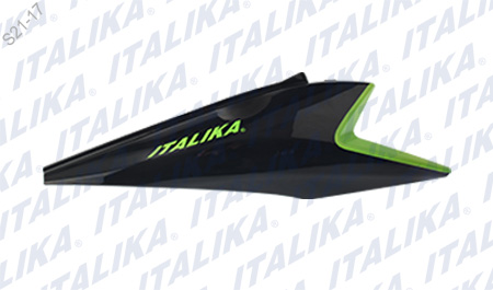 CUBIERTA COLA DER NEGRO VERDE