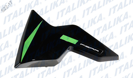 CUBIERTA SALPICADERA DEL DER NEGRO VERDE