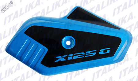 CUBIERTA AMORTIGUADOR DER AZUL NEGRO