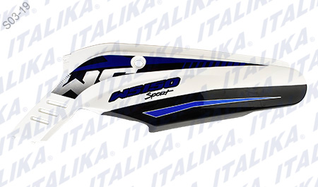 CUBIERTA TRAS IZQ AZUL