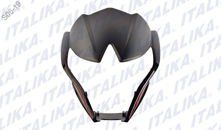 CUBIERTA FARO NEGRO ROJO