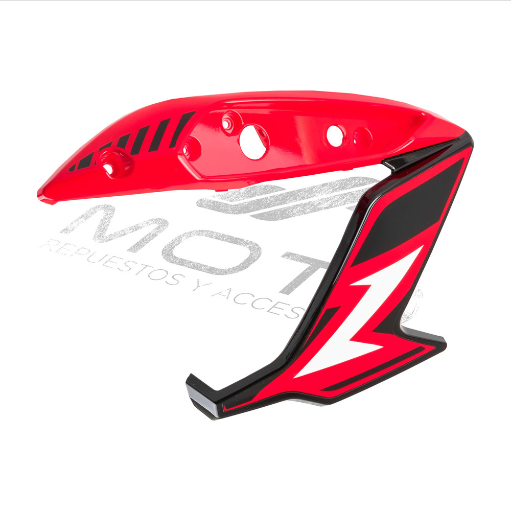 CUBIERTA TANQUE DER NEGRO ROJO