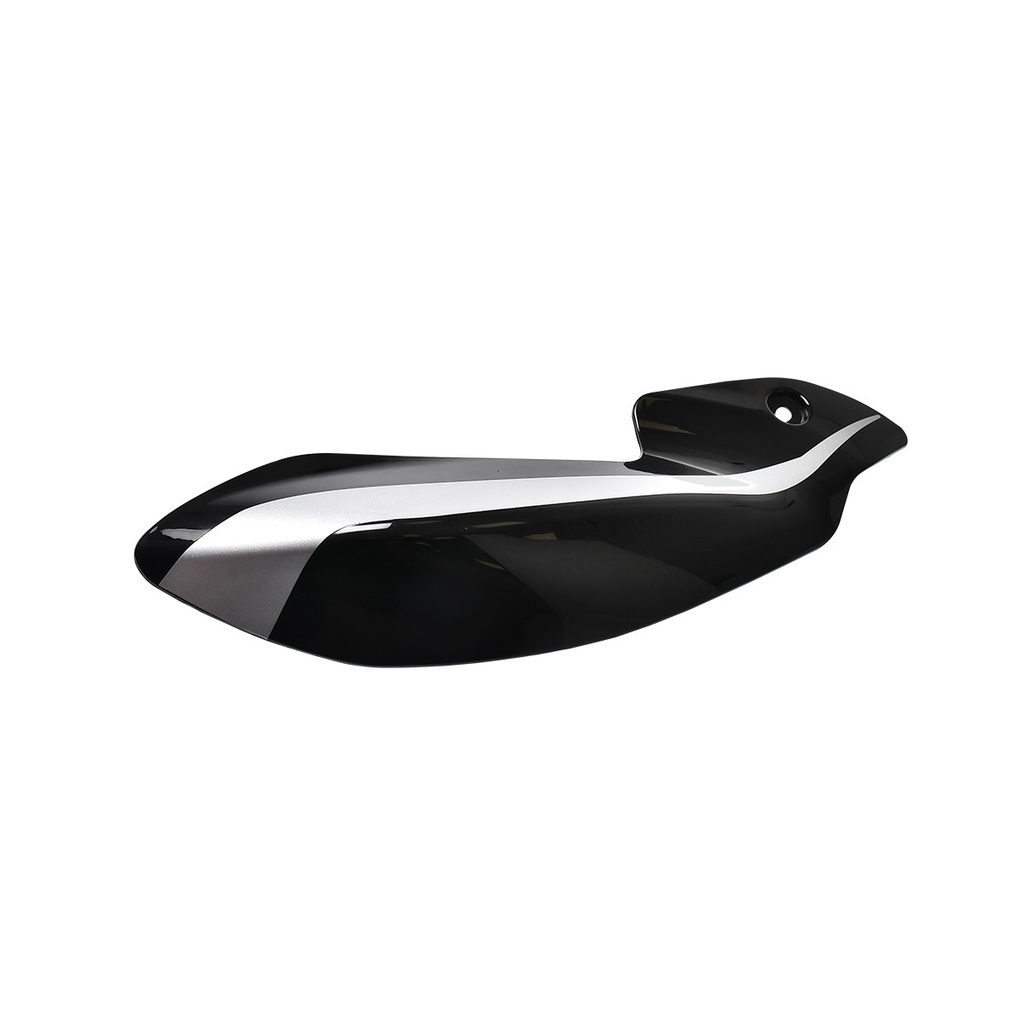 CUBIERTA FARO LATERAL IZQ NEGRO PLATA