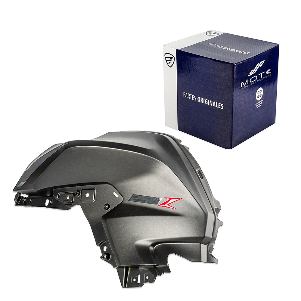 CUBIERTA TANQUE IZQ NEGRO MATE