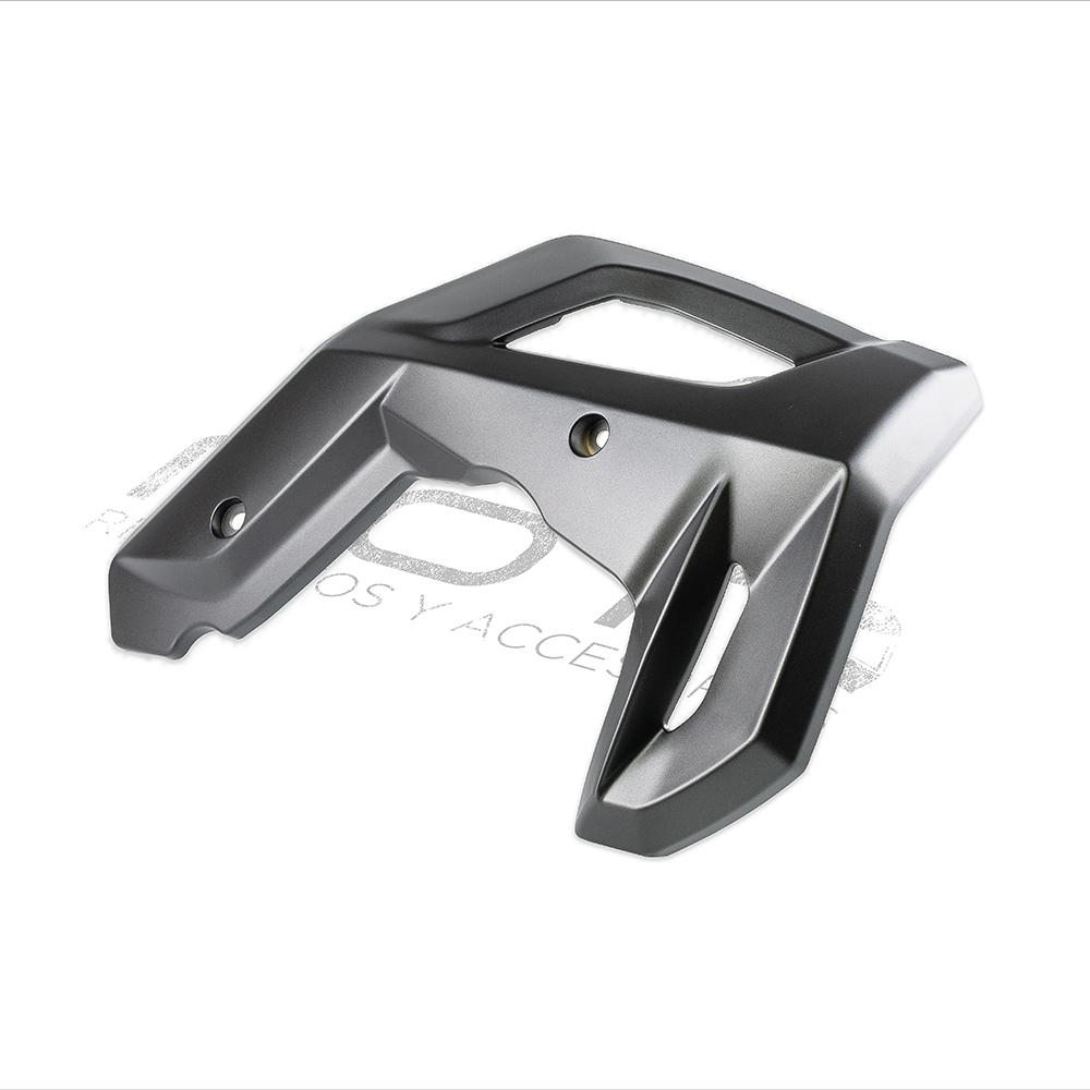 CUBIERTA MOTOR INF IZQ NEGRO MATE