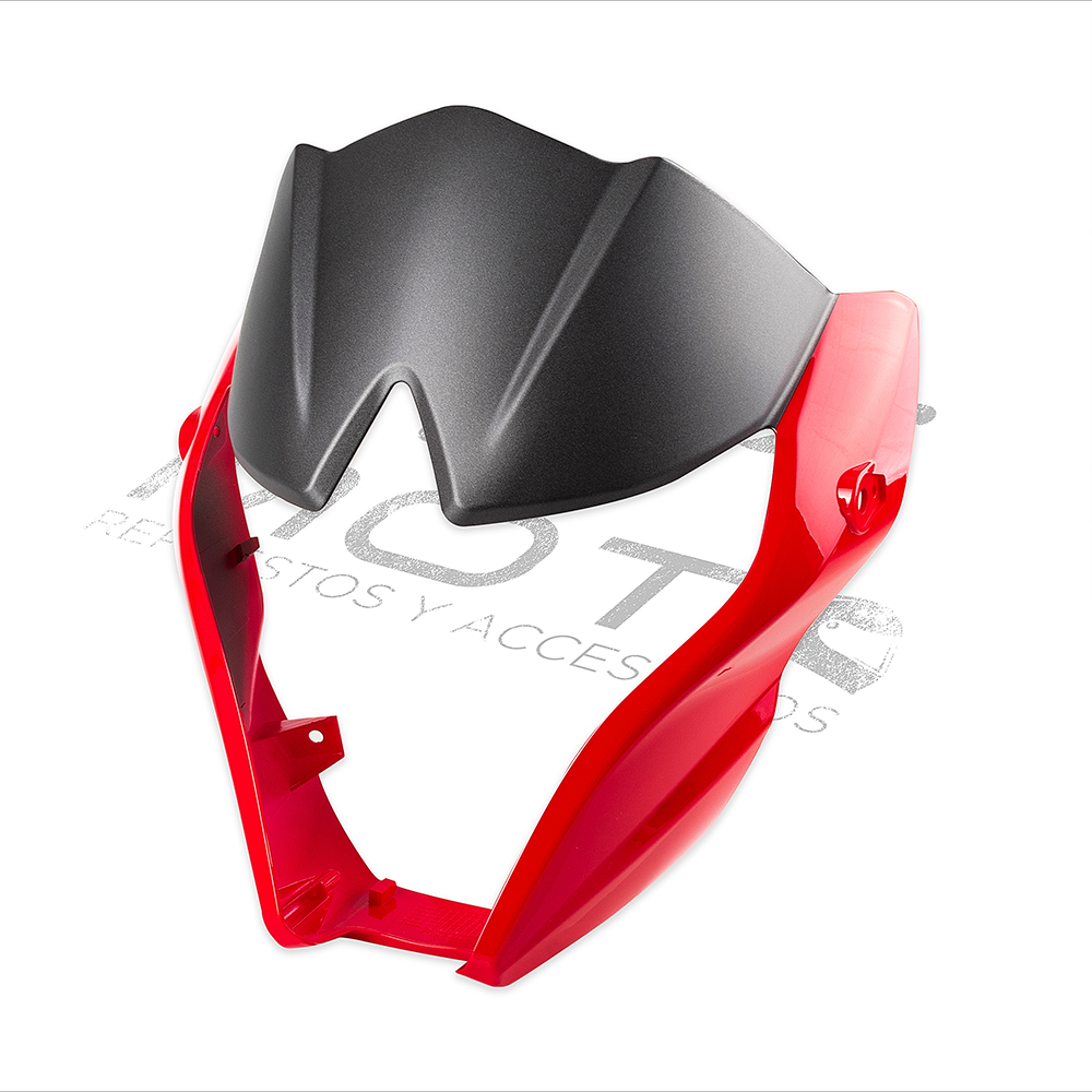 CUBIERTA FARO NEGRO ROJO