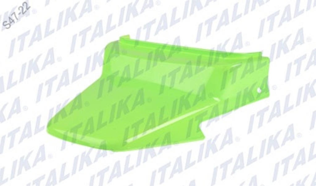 CUBIERTA TRAS CENTRAL VERDE FLUORESENTE