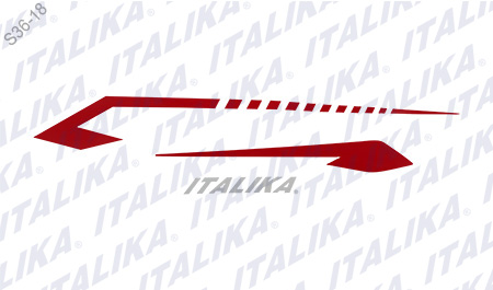 ETIQUETA CUBIERTA COLA IZQ