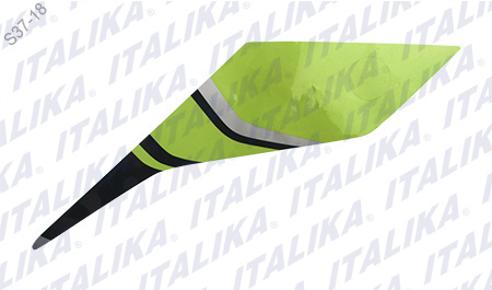 ETIQUETA CUBIERTA TANQUE TRAS DER VERDE