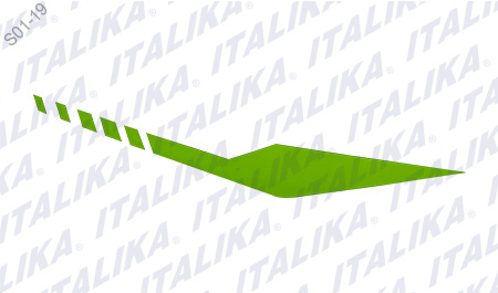 ETIQUETA SALPICADERA DEL DER