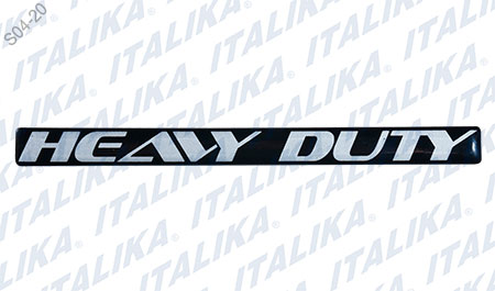 ETIQUETA HEAVY DUTY