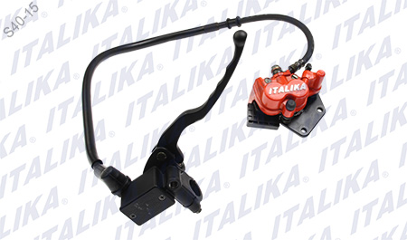 SISTEMA FRENO DEL CALIPER NARANJA CON LO