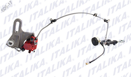 SISTEMA FRENO TRAS CALIPER ROJO