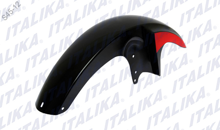 SALPICADERA DEL NEGRO Y ROJO