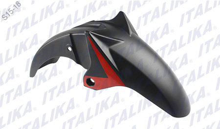 SALPICADERA DEL NEGRO NARANJA