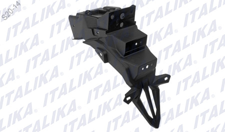 SALPICADERA TRAS NEGRO