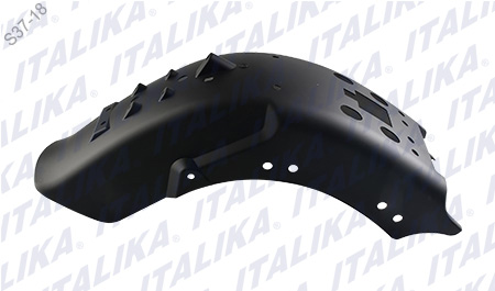 SALPICADERA TRAS NEGRO MATE