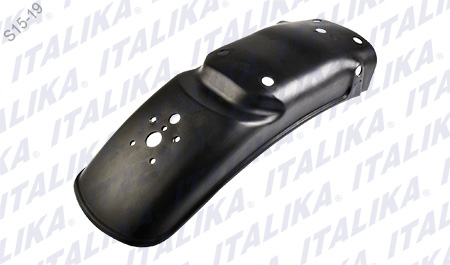 SALPICADERA TRAS NEGRO