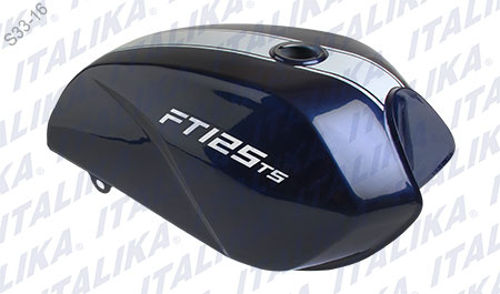 TANQUE COMBUSTIBLE AZUL BLANCO