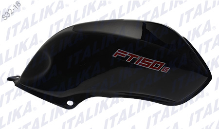 TANQUE GASOLINA NEGRO ROJO