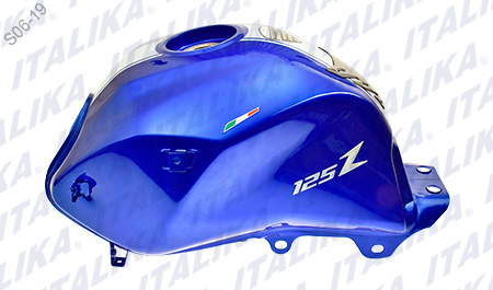 TANQUE COMBUSTIBLE AZUL PLATA